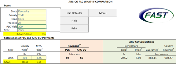 ARC PLC Directions 