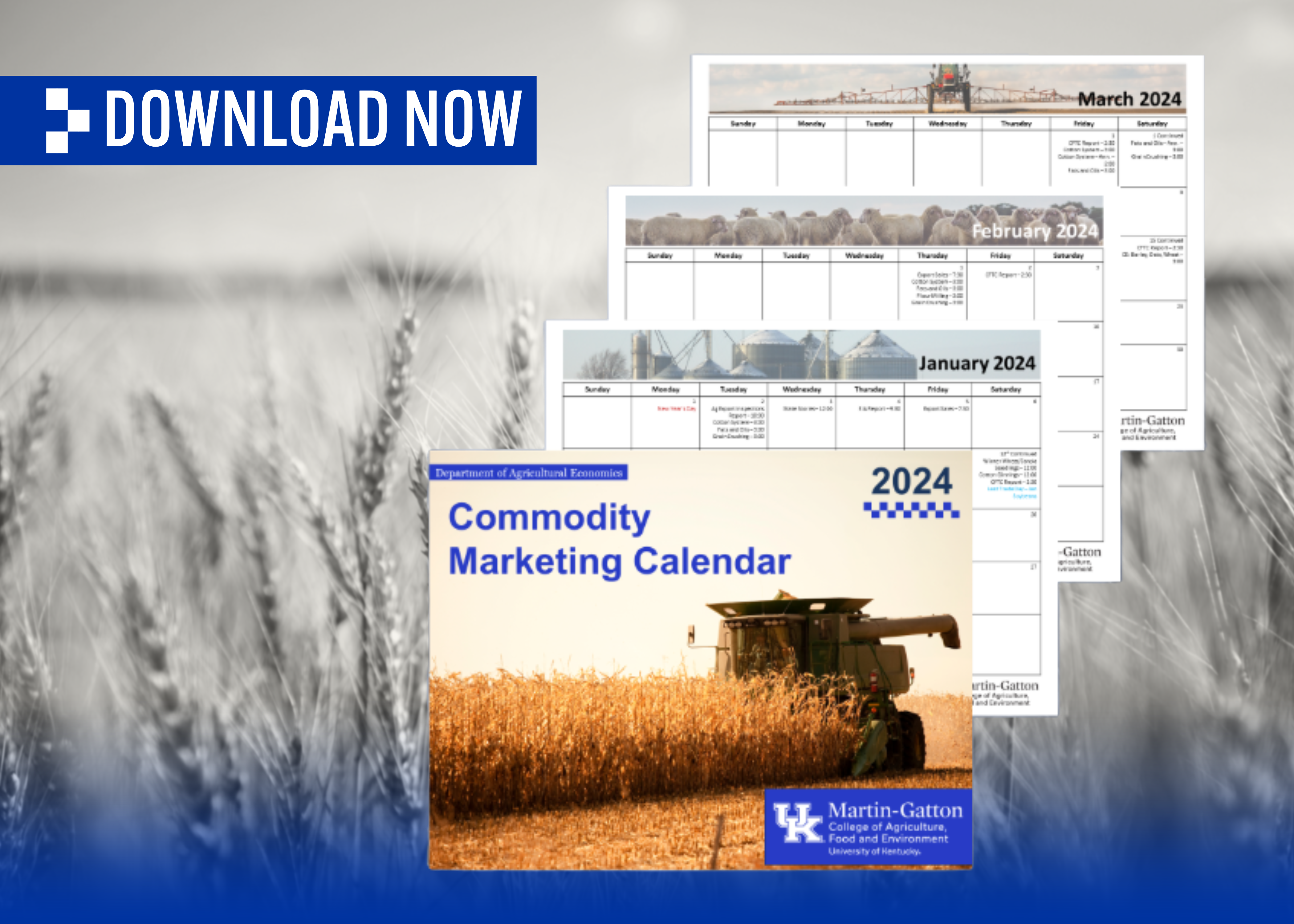 Commodity marketing calendar download now graphic