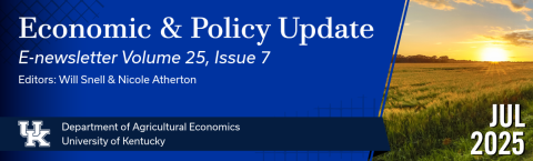 Economic & Policy Update E-newsletter July 2025